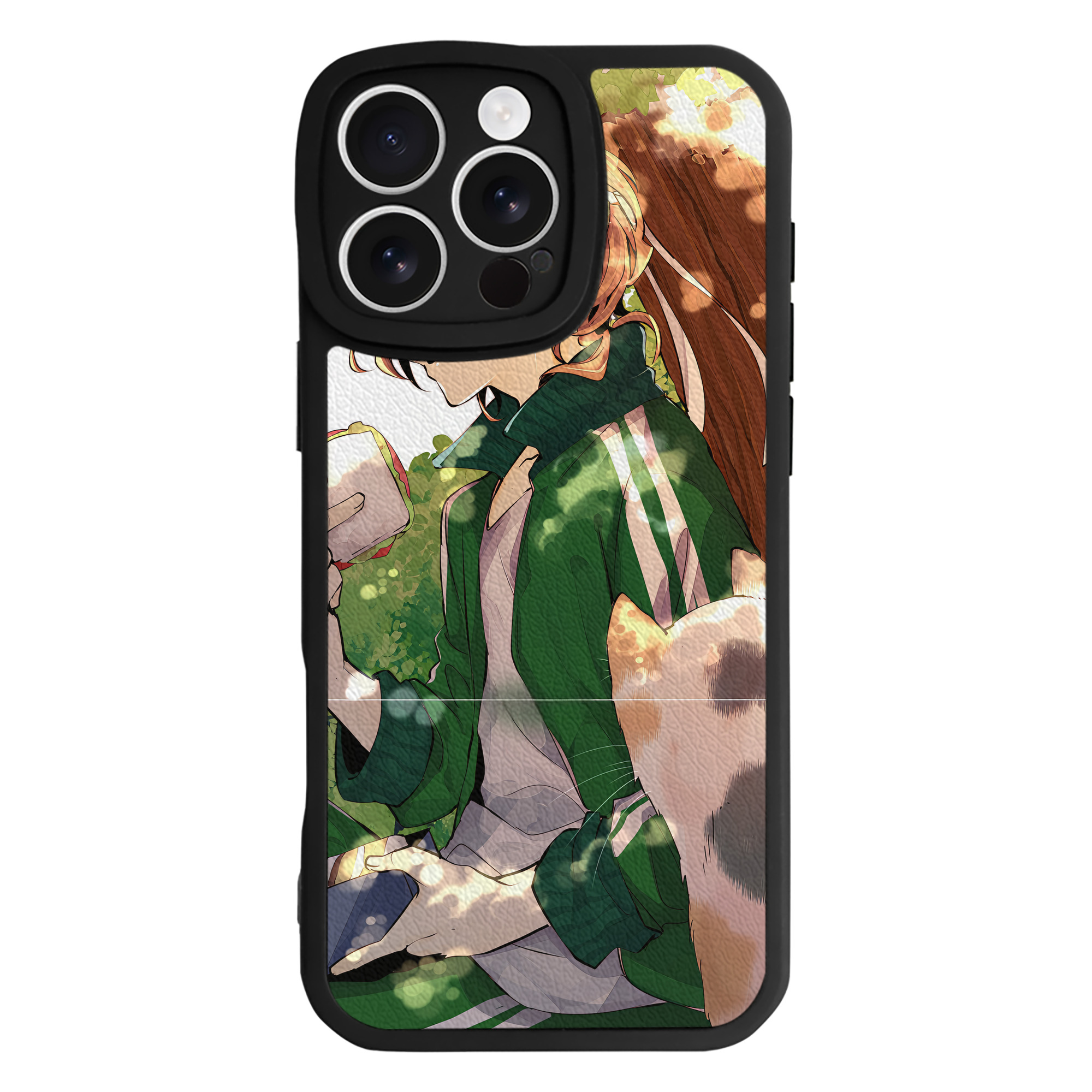 （画像用） 文豪ストレイドッグス Bungo Stray Dogs 【iPhone 16シリーズ対応】シリコンスマホケース（レザー調） 材質：シリコン